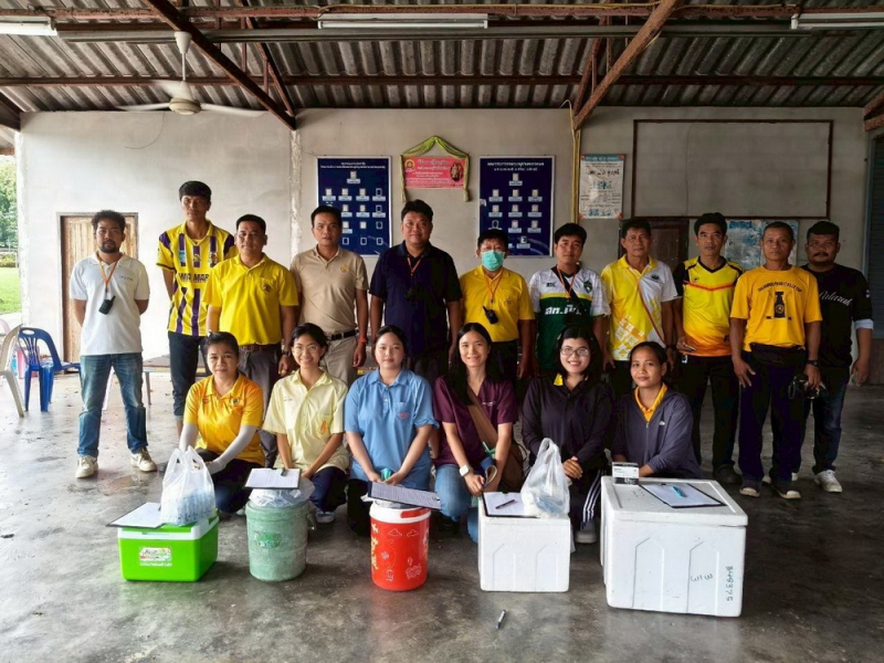 ปศุสัตว์อำเภอท่าใหม่ "ลงพื้นที่ฉีดวัคซีนป้องกันโรคพิษสุนัขบ้า เพื่อความปลอดภัยของชุมชน"