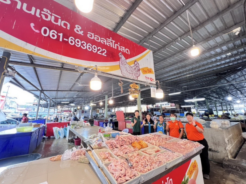 ปศุสัตว์จันทบุรี ตรวจประเมินสถานที่จำหน่ายเนื้อสัตว์และไข่สด โครงการปศุสัตว์ OK